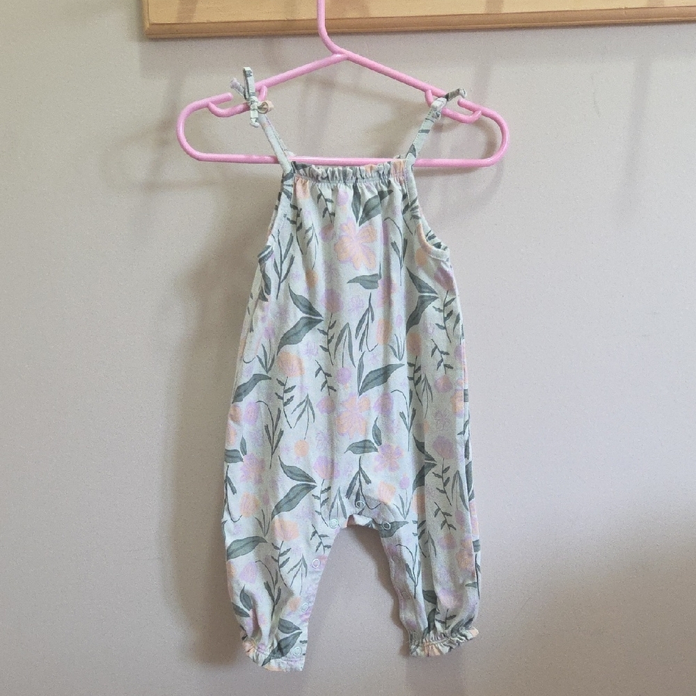Joe Fresh Pastel Floral Kids Romper